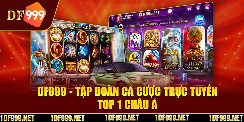 Những tựa game giải trí hàng đầu có tại nhà cái DF999